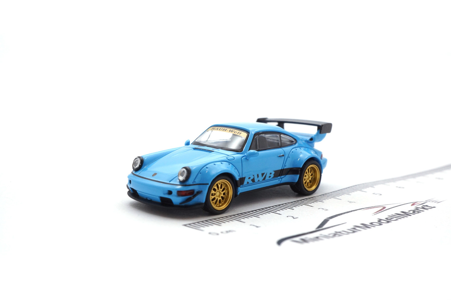 Micro City MC870010 Porsche 911 (964) - RWB - Blue 1:87