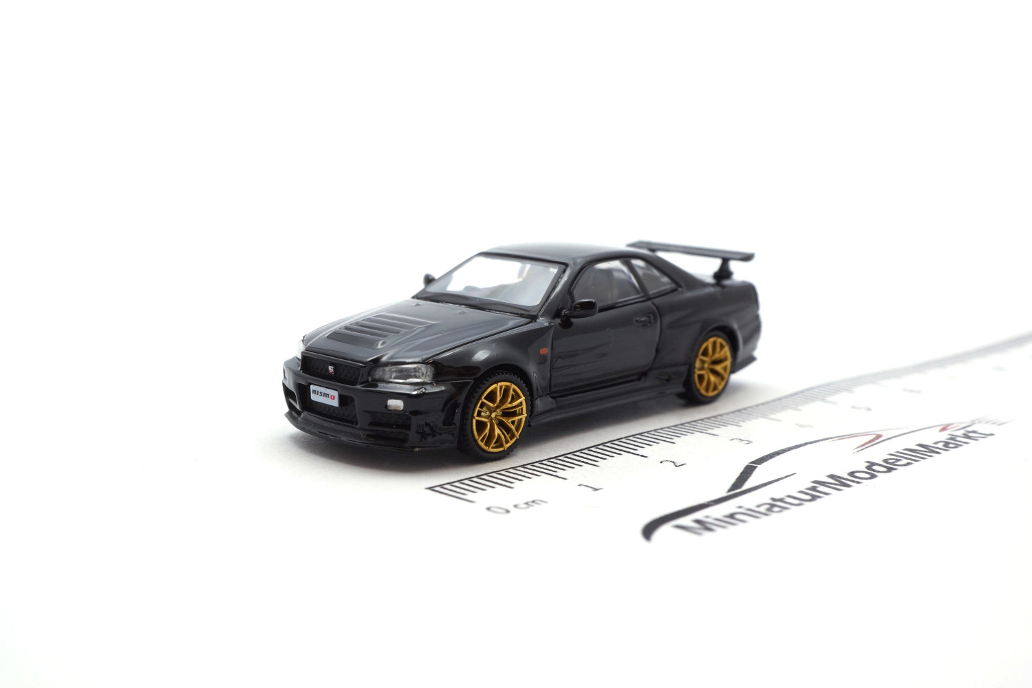 Micro City MC870012 Nissan Skyline GT-R (R34) - Schwarz 1:87
