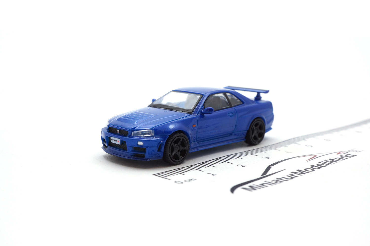 Micro City MC870012 Nissan Skyline GT-R (R34) - Blau 1:87