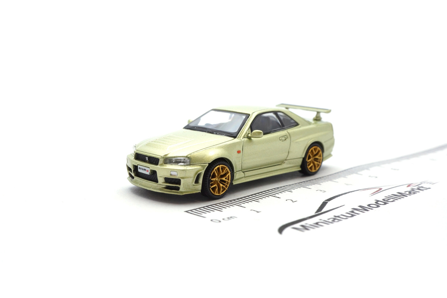 Micro City MC870012 Nissan Skyline GT-R (R34) - Metallic Grün 1:87