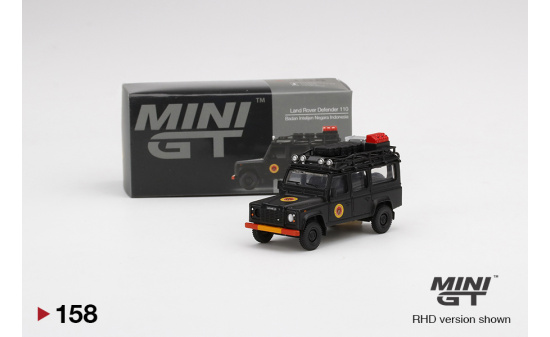 Mini GT MGT00158-R Land Rover Defender 110    Badan Intelijen Negara Indonesia 1:64