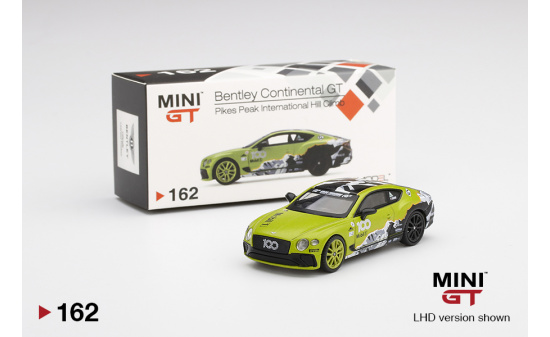 Mini GT MGT00162-L Bentley Continental GT  2019 Pikes Peak (LHD) 1:64