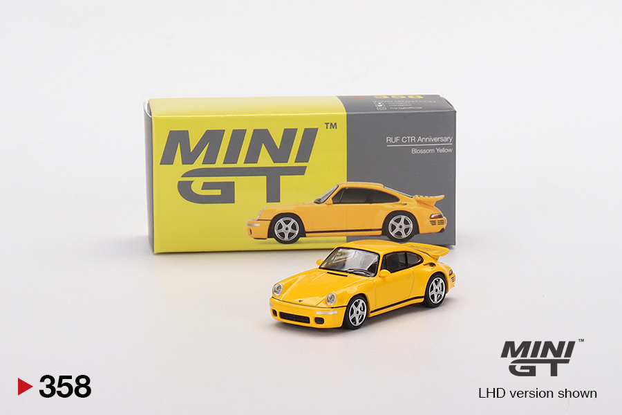 Mini GT MGT00358-L RUF CTR Anniversary Blossom Yellow (LHD) 1:64