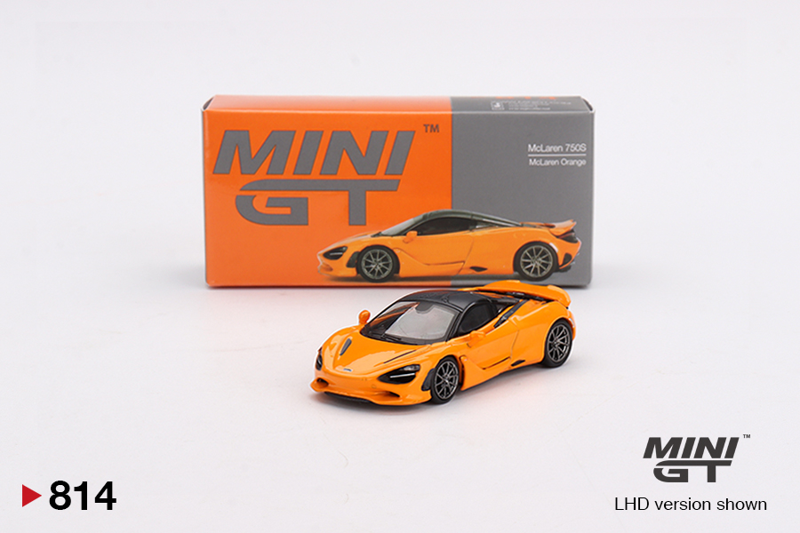 Mini GT MGT00843 McLaren 750S McLaren Orange 1:64