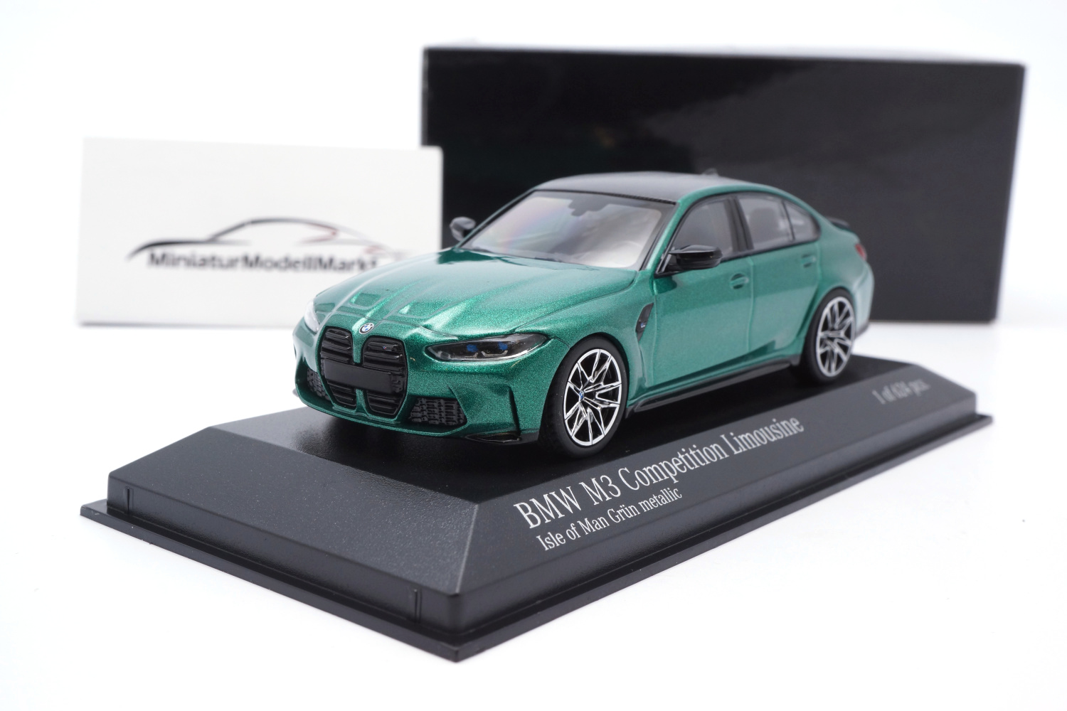 Minichamps 410020200 BMW M3 Competition - Isle of Man Grün - 2020 1:43