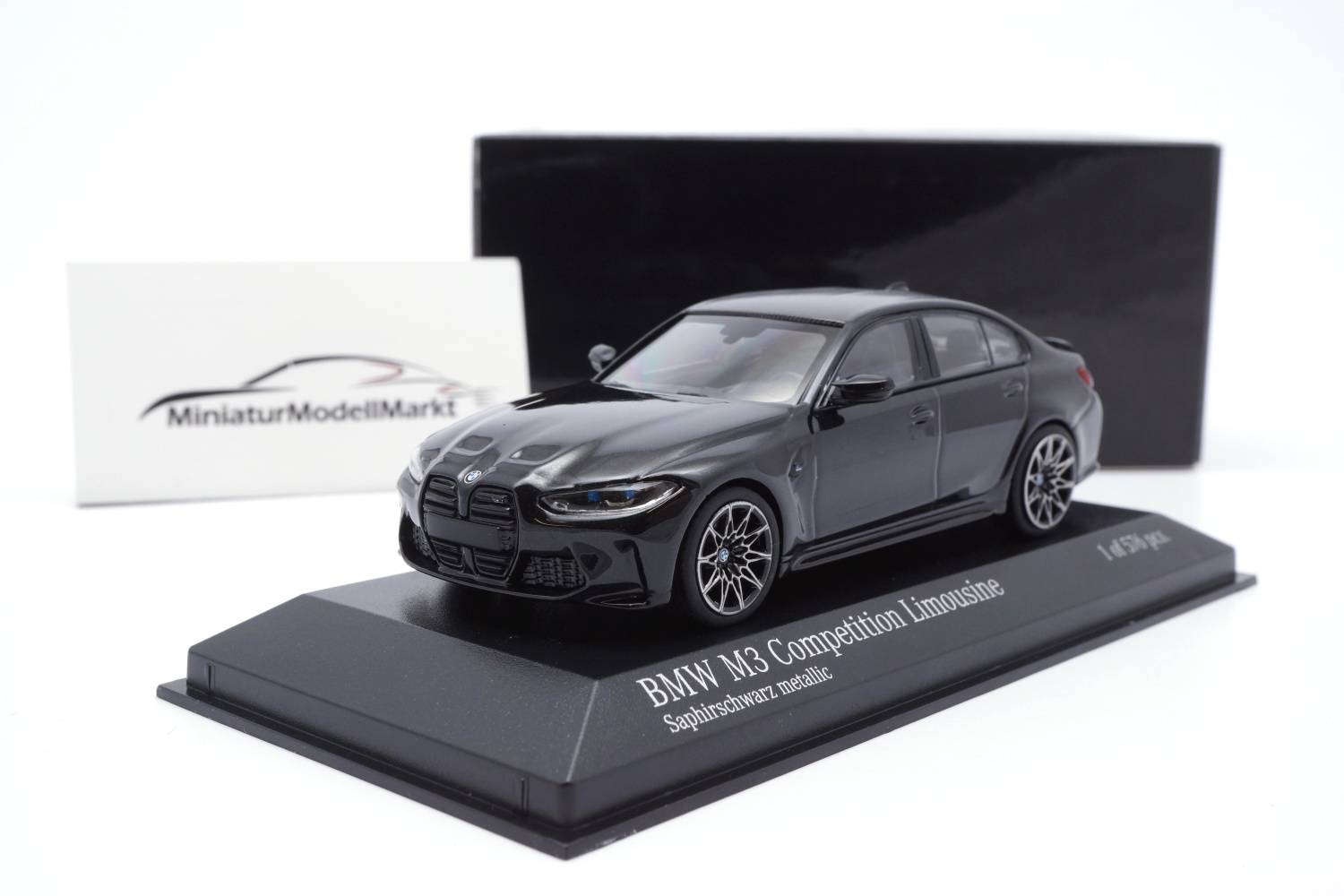 Minichamps 410020202 BMW M3 Competition - Saphirschwarz metallic - 2020 1:43