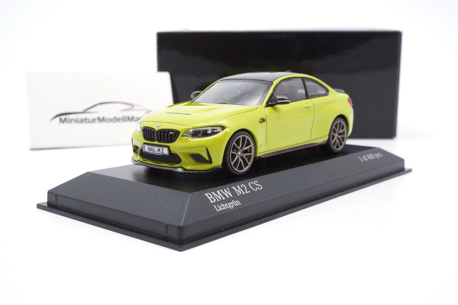 Minichamps 410021029 BMW M2 CS - Lichtgrün - 2020 1:43