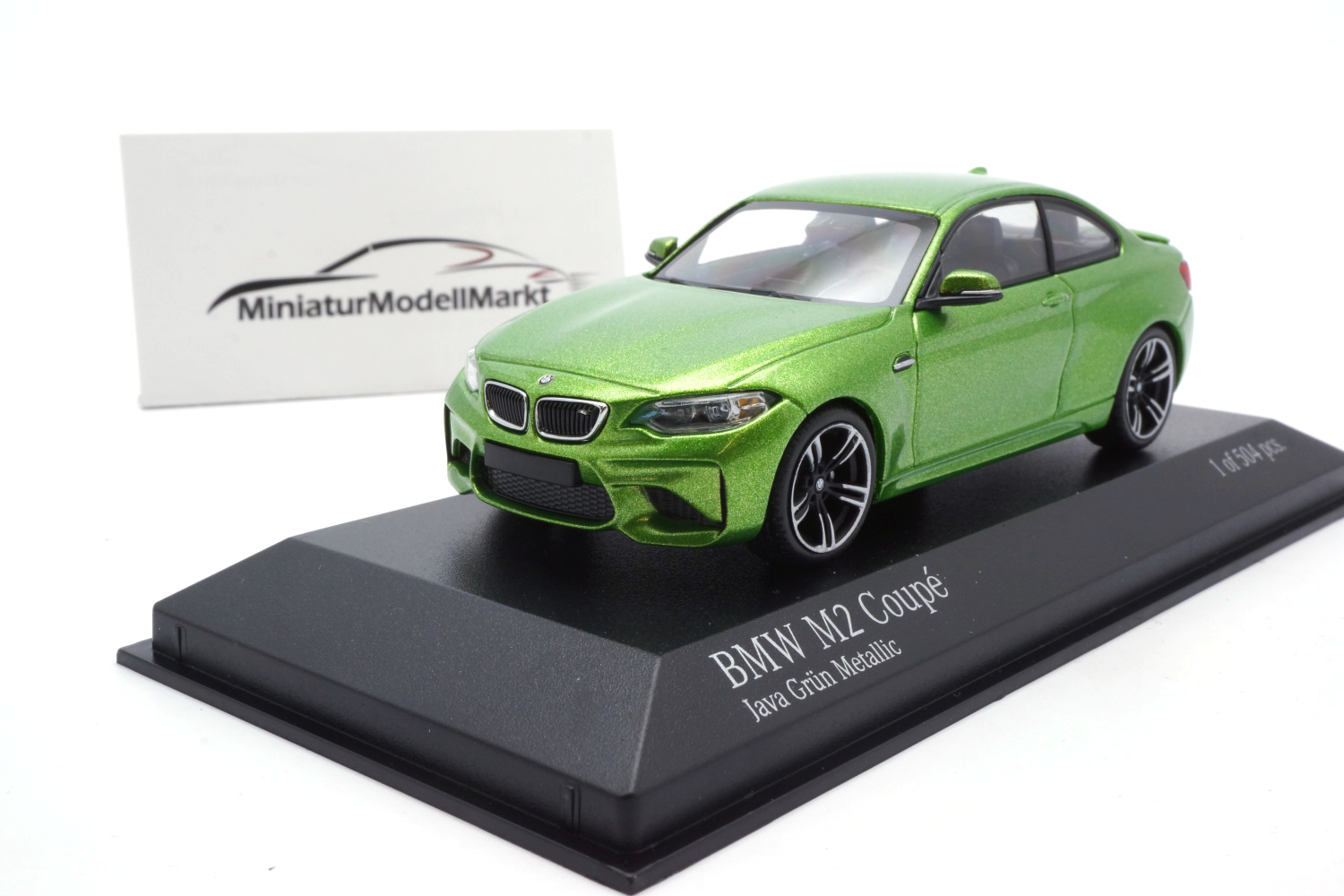 Minichamps 410026107 BMW M2 Coupe - Green Metallic - 2016 1:43