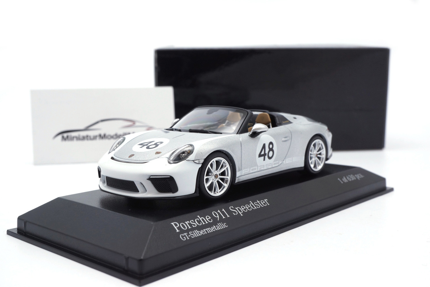 Minichamps 410061130 Porsche 911 (991) Speedster #48 Heritage Paket 2019 1:43