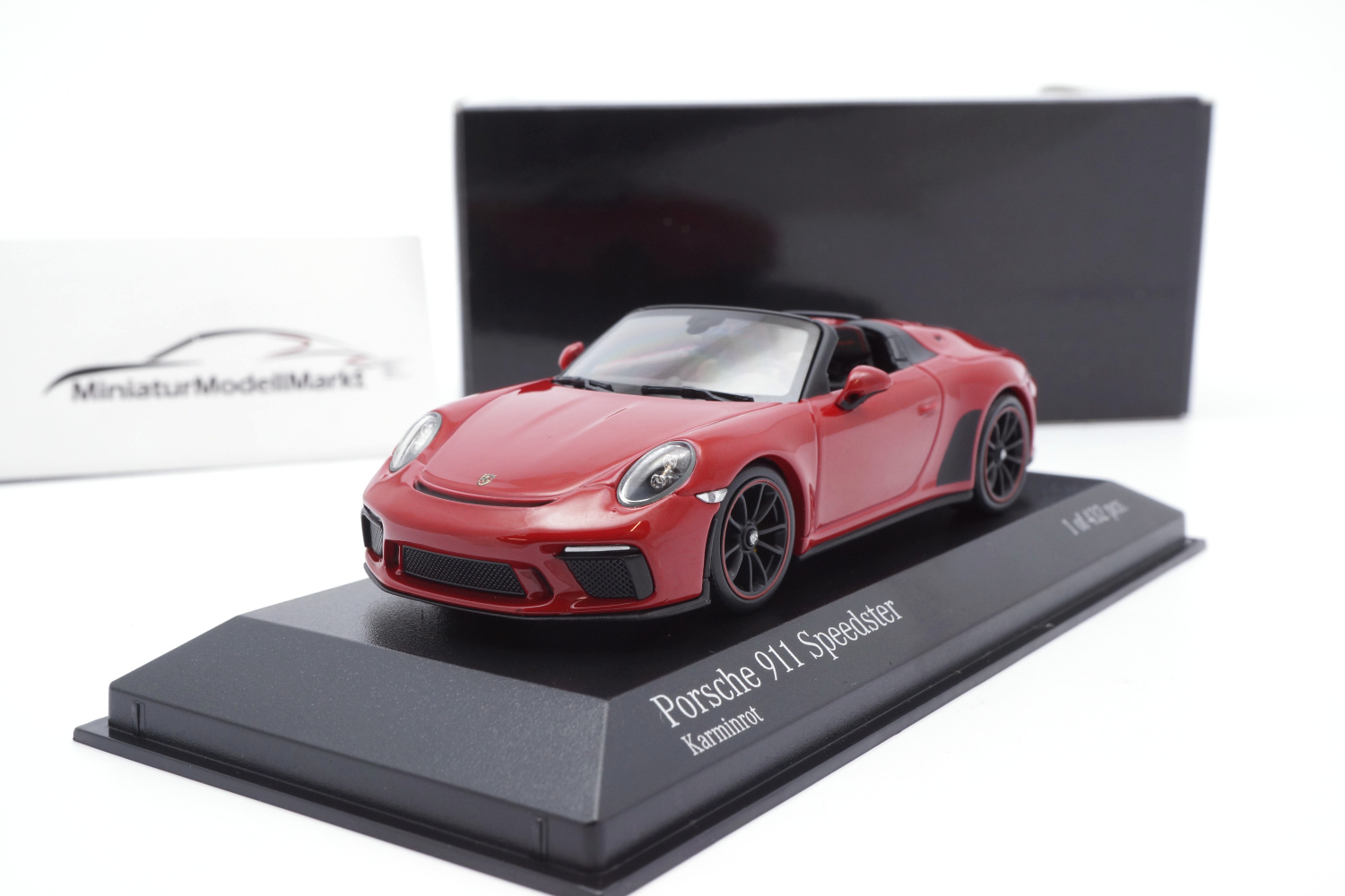 Minichamps 410061131 Porsche 911 (991) Speedster - Karminrot - 2019 1:43