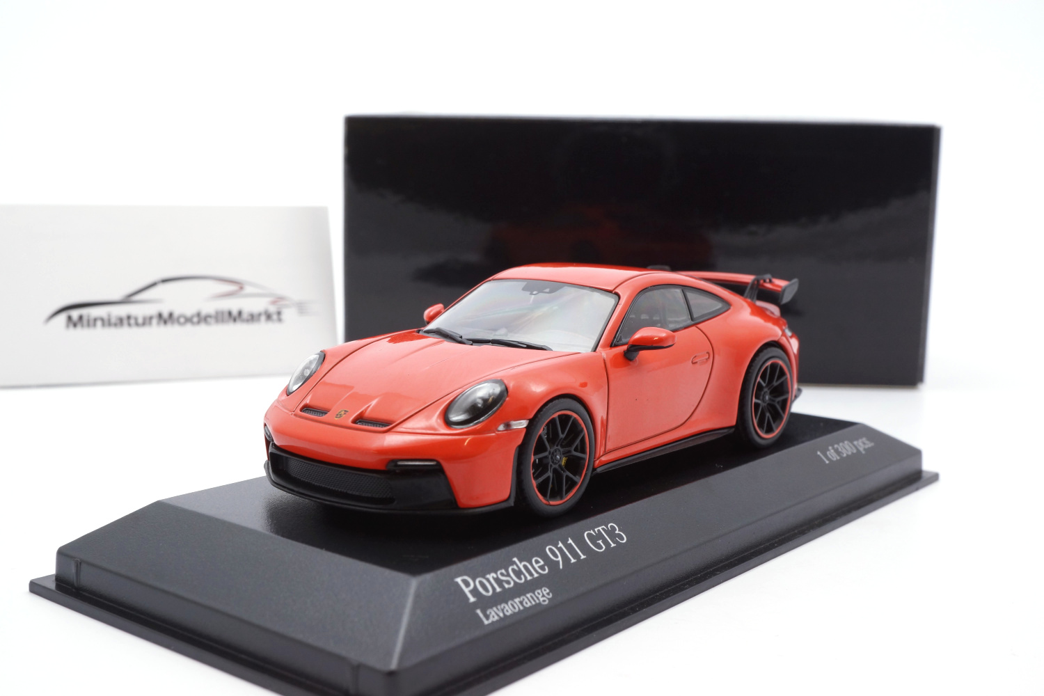 Minichamps 410069200 Porsche 911 (992) GT3 - Lavaorange - 2020 1:43