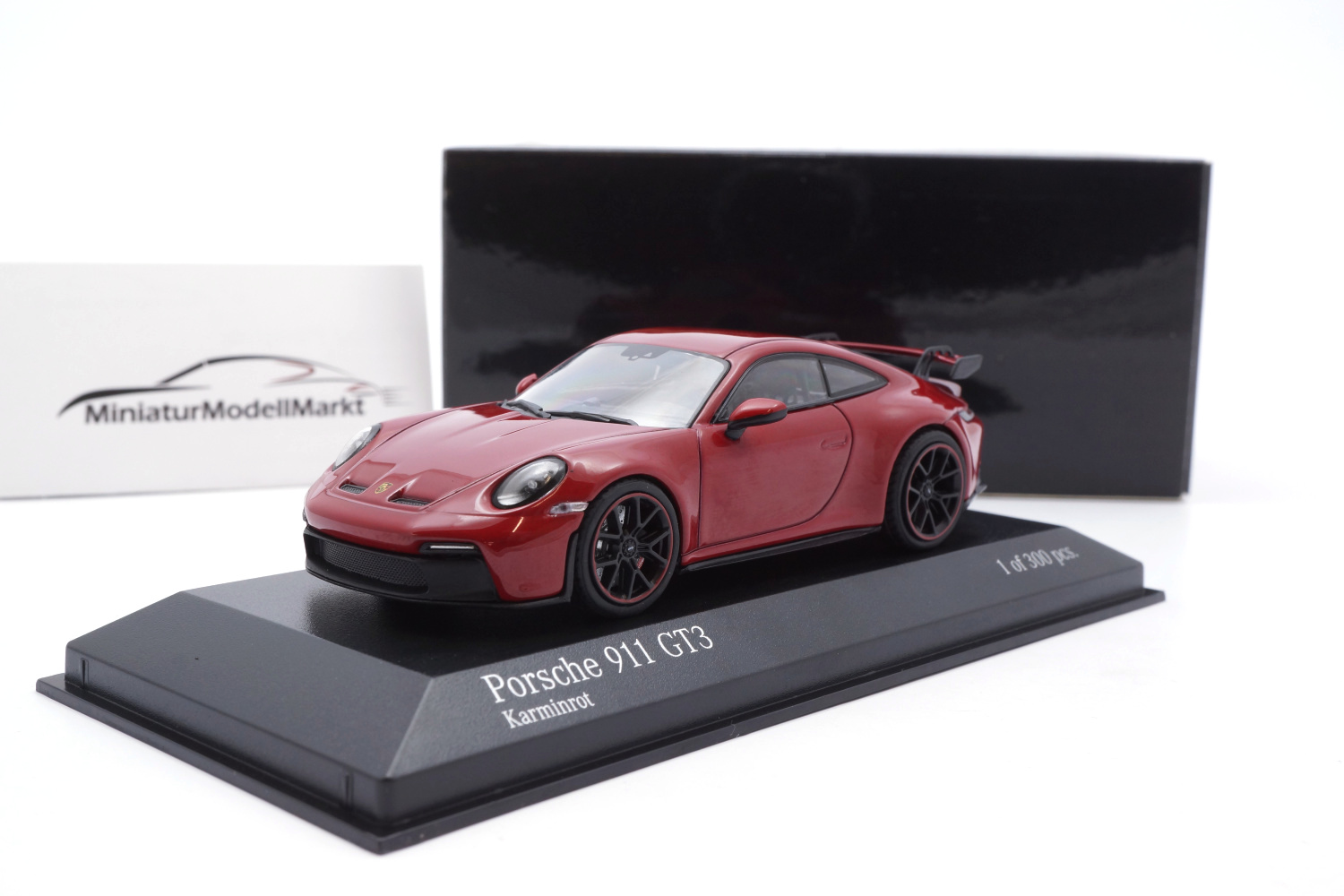 Minichamps 410069202 Porsche 911 (992) GT3 - Karminrot - 2020 1:43