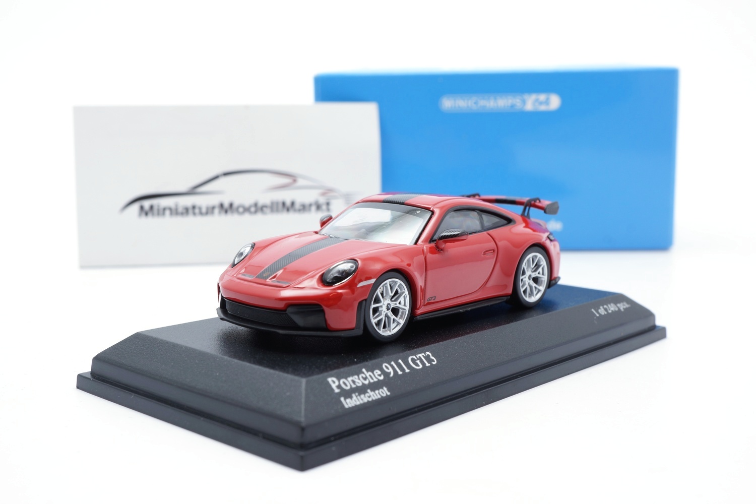 Minichamps 640064220 Porsche 911 992.2 GT3 - Red Weissach - 2025 1:64