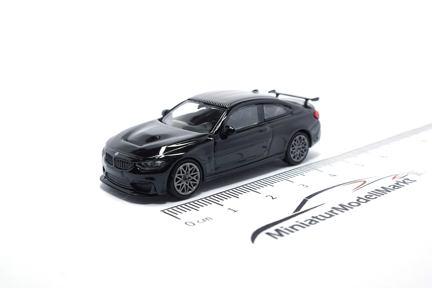 Minichamps 870027106 BMW M4 GTS - Schwarz/Graue Felgen - 2016	 1:87