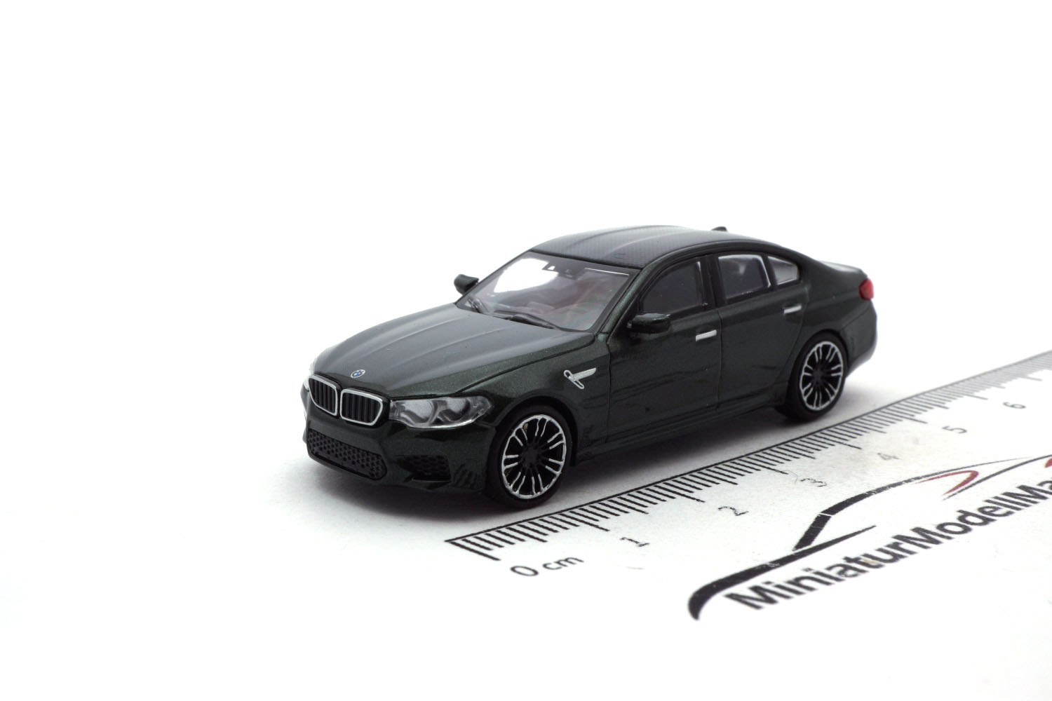 Minichamps 870028007 BMW M5 - Grün-Metallic - 2018 1:87