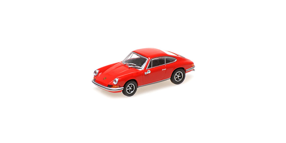 Minichamps 870064420 Porsche 911 T - rot - 1972 1:87