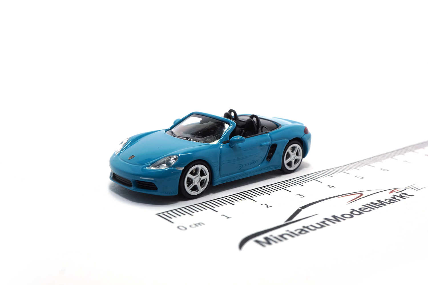 Minichamps 870065134 Porsche 718 Boxter - Turquoise Blau - 2016 1:87