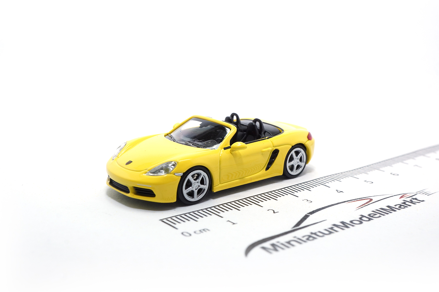 Minichamps 870065224 Porsche 718 Cayman - Gelb - 2016 1:87