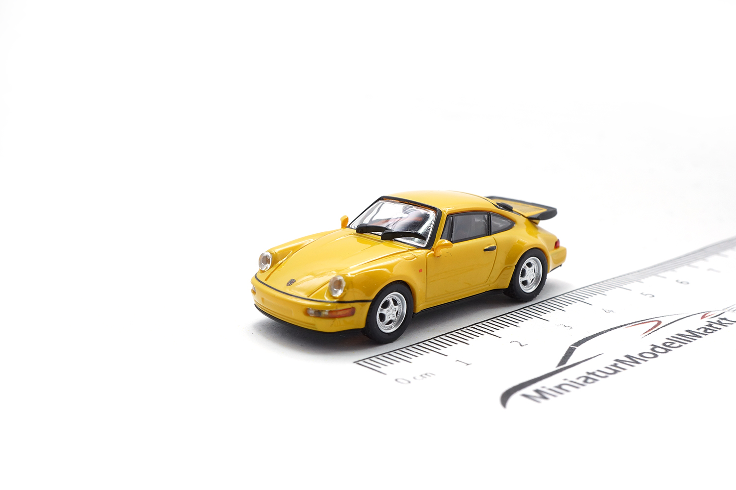 Minichamps 870069102 Porsche 911 Turbo - Gelb - 1990 1:87
