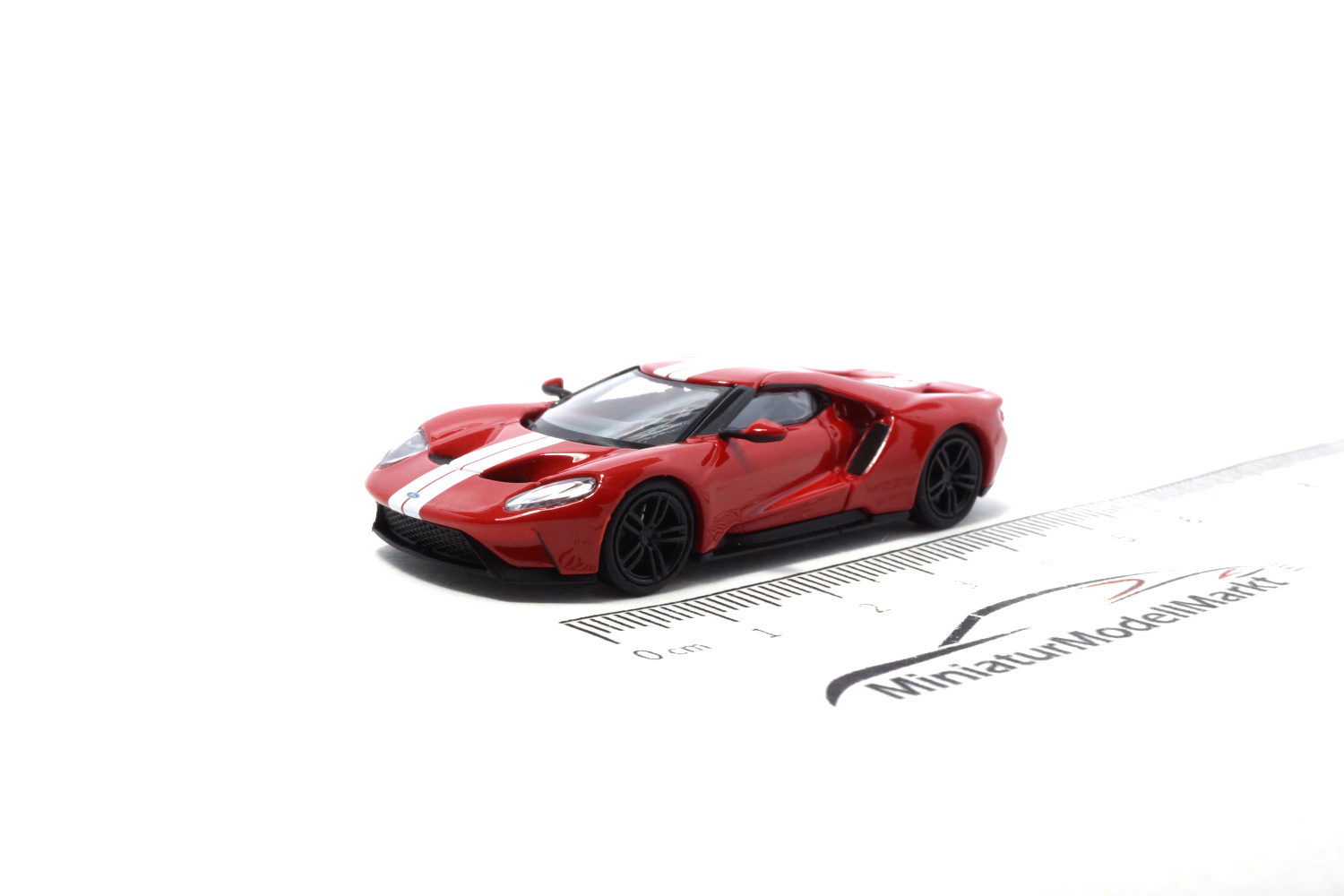 Minichamps 870088021 Ford GT - Rot - 2018 1:87