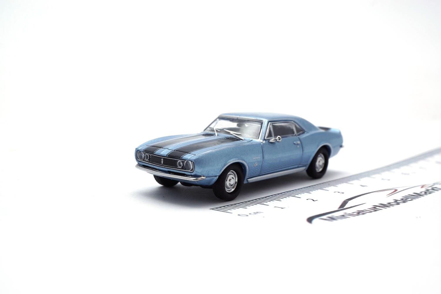 Minichamps 870144021 Chevrolet Camaro - Blau - 1967 1:87