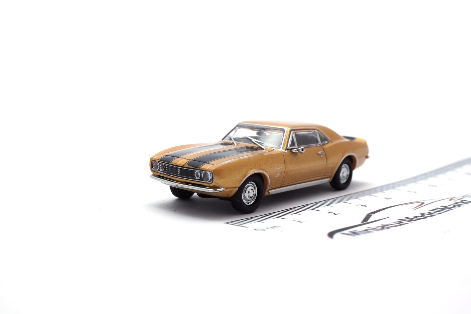 Minichamps 870144022 Chevrolet Camaro - Gold - 1967 1:87