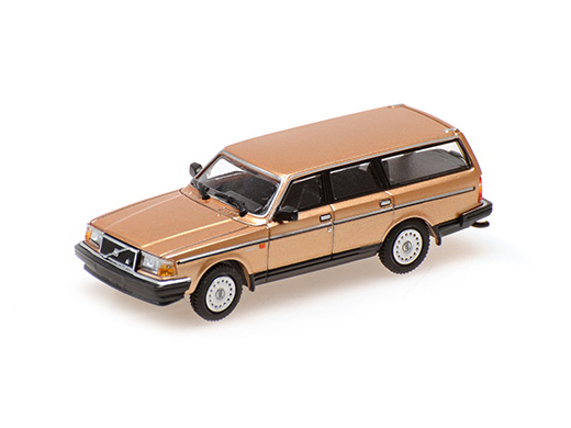 Minichamps 870171412 Volvo 240 GL Kombi - Gold Metallic - 1986 1:87