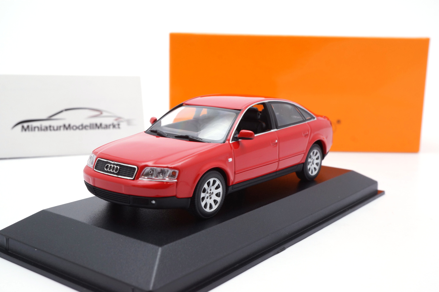 Minichamps 940017100 Audi A6 - Rot - 1997 1:43