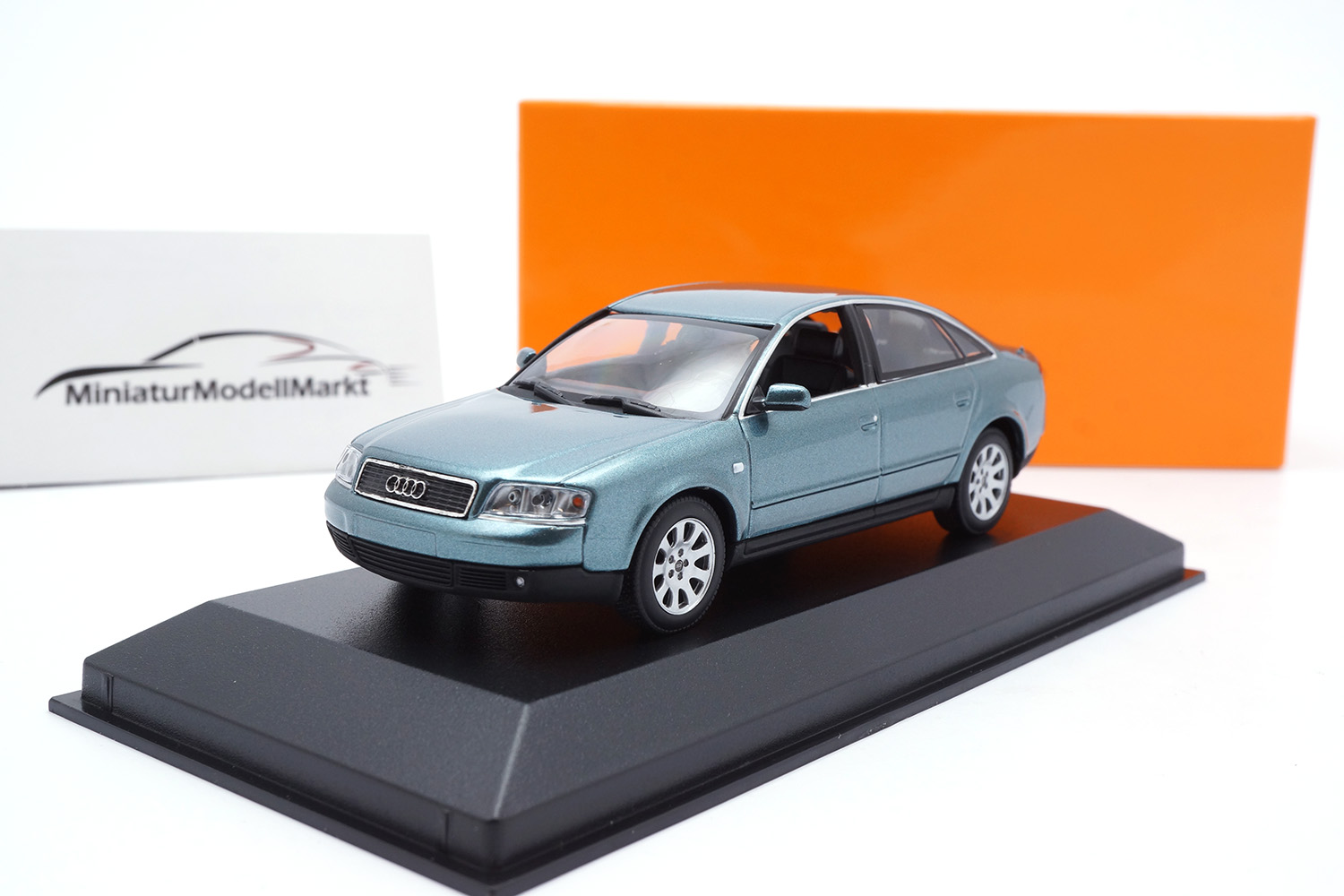 Minichamps 940017101 Audi A6 - Grünmetallic - 1997 1:87