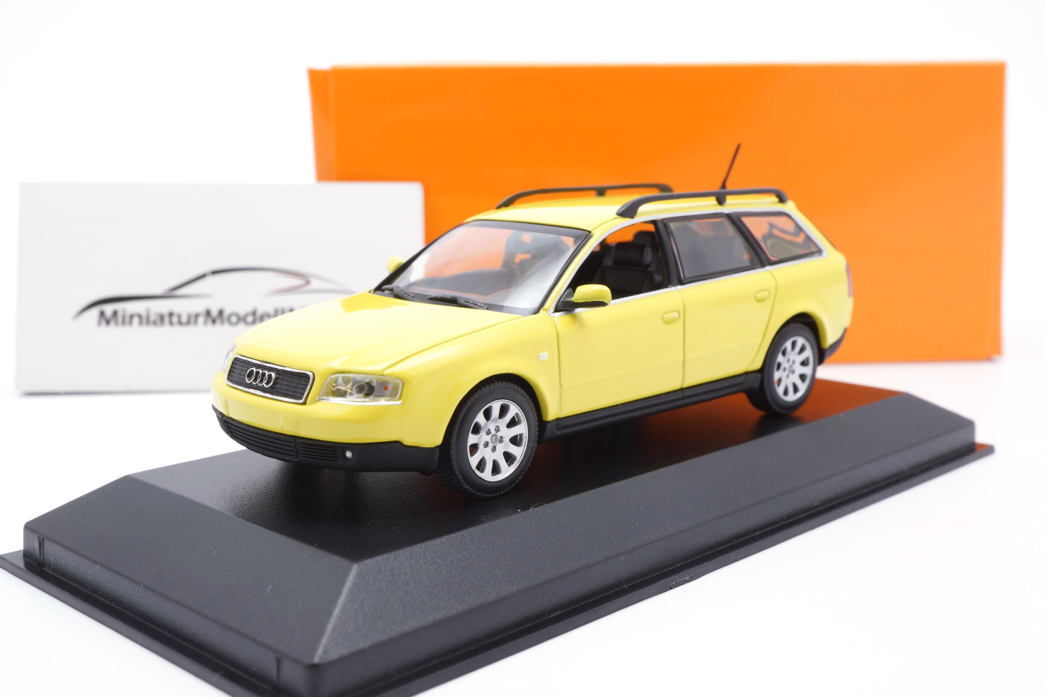 Minichamps 940017111 Audi A6 Avant - Gelb - 1997 1:43