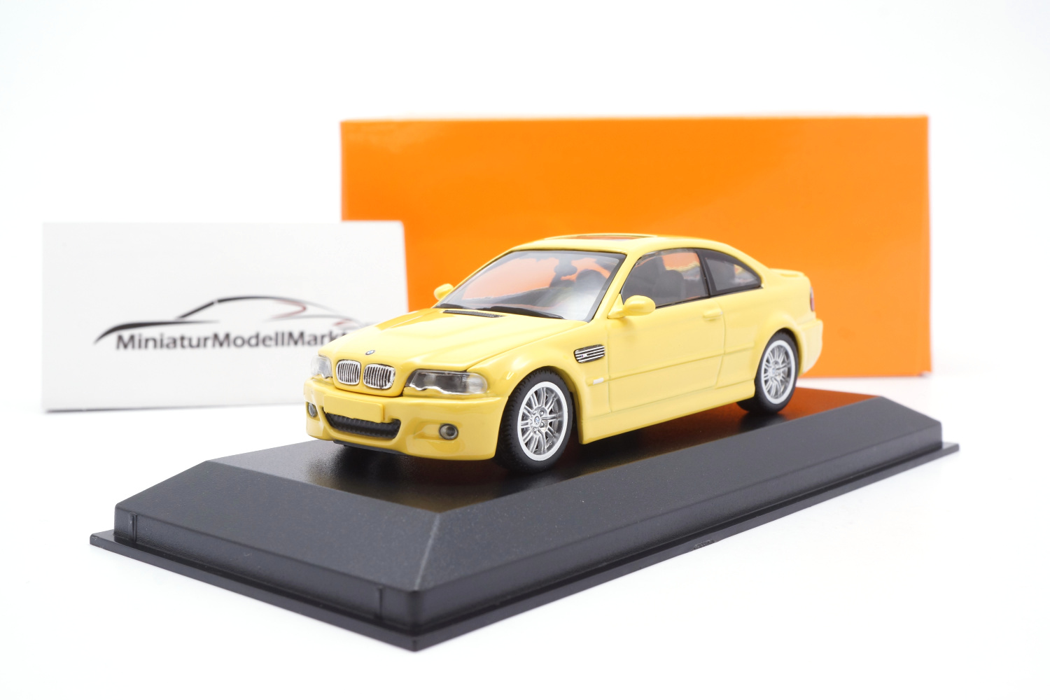 Minichamps 940020021 BMW M3 (E46) Coupe - Gelb - 2001 1:43