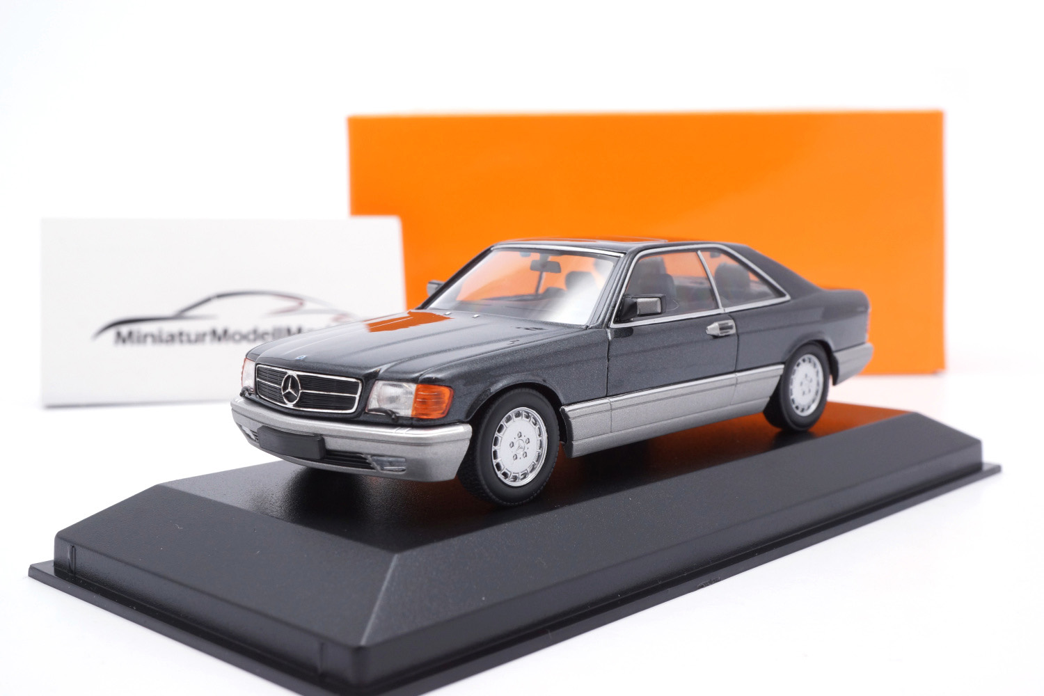 Minichamps 940035121 Mercedes-Benz 560 SEC (C126) - Schwarz - 1986 1:43