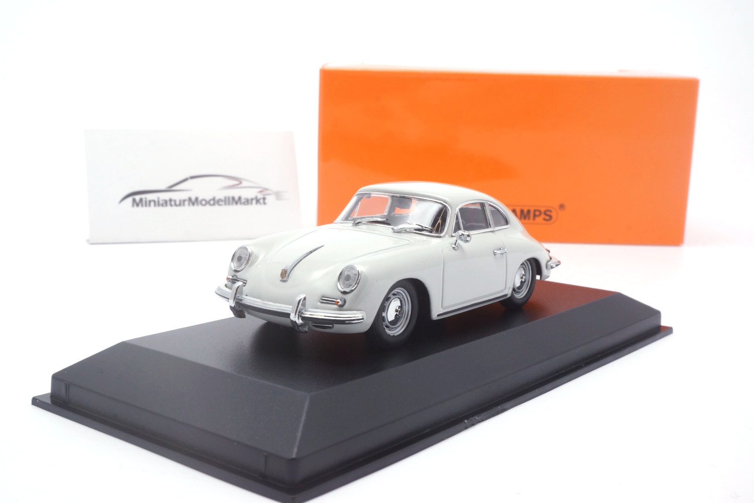 Minichamps 940064301 Porsche 356 B Coupe - Grau - 1961 1:43