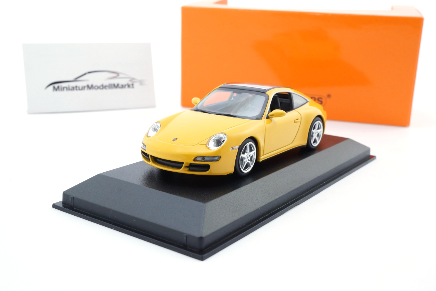 Minichamps 940066161 Porsche 911 Targa - Gelb - 2006 1:43