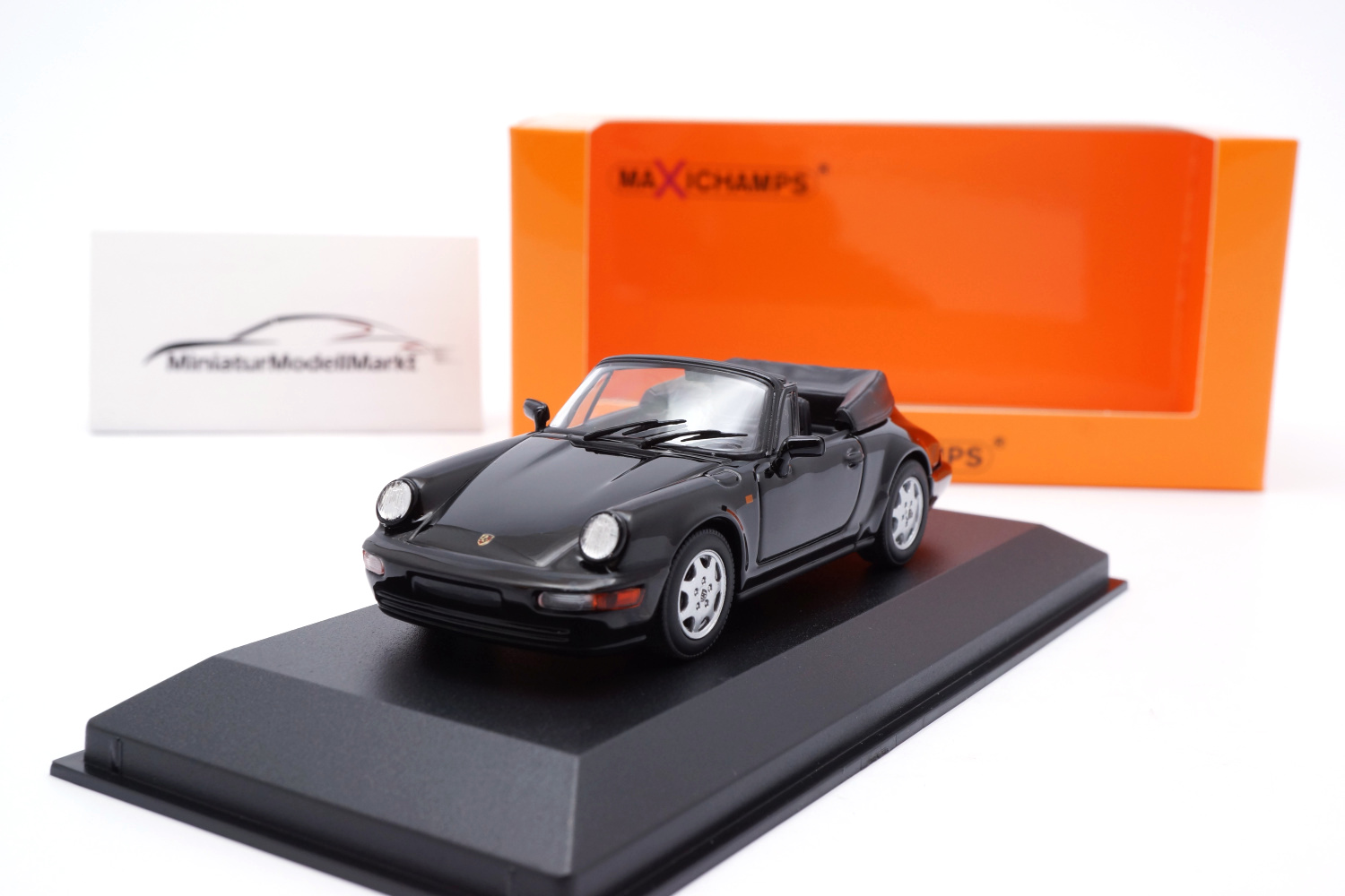 Minichamps 940067331 Porsche 911 (964) Carrera 4 - Schwarz - 1990 1:43