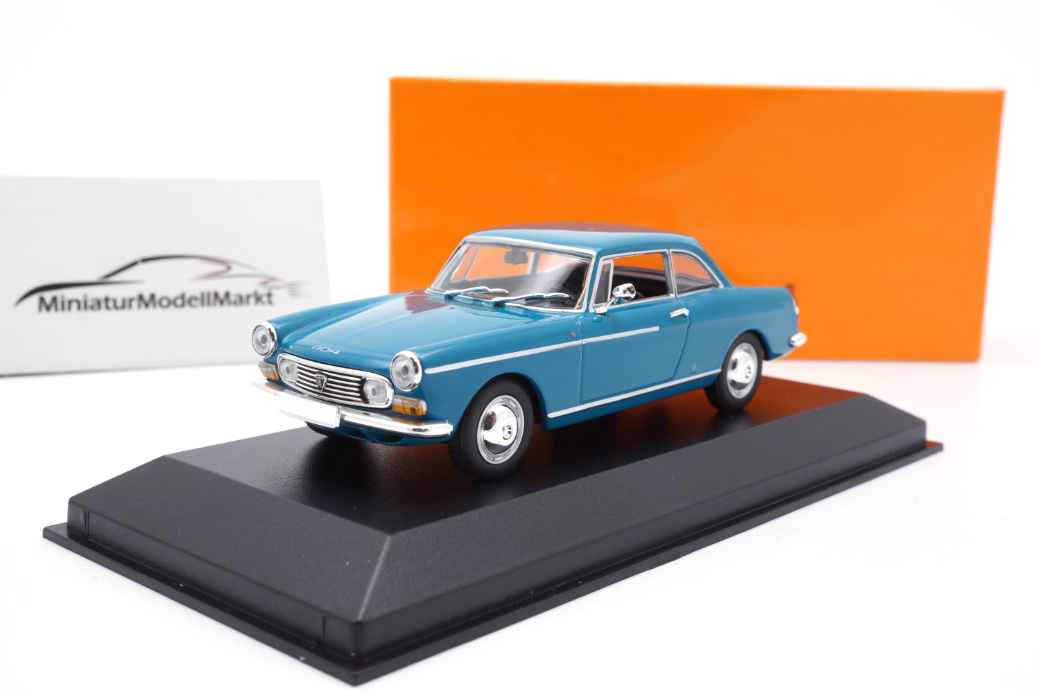 Minichamps 940112921 Peugeot 404 Coupe - Blau - 1962 1:43