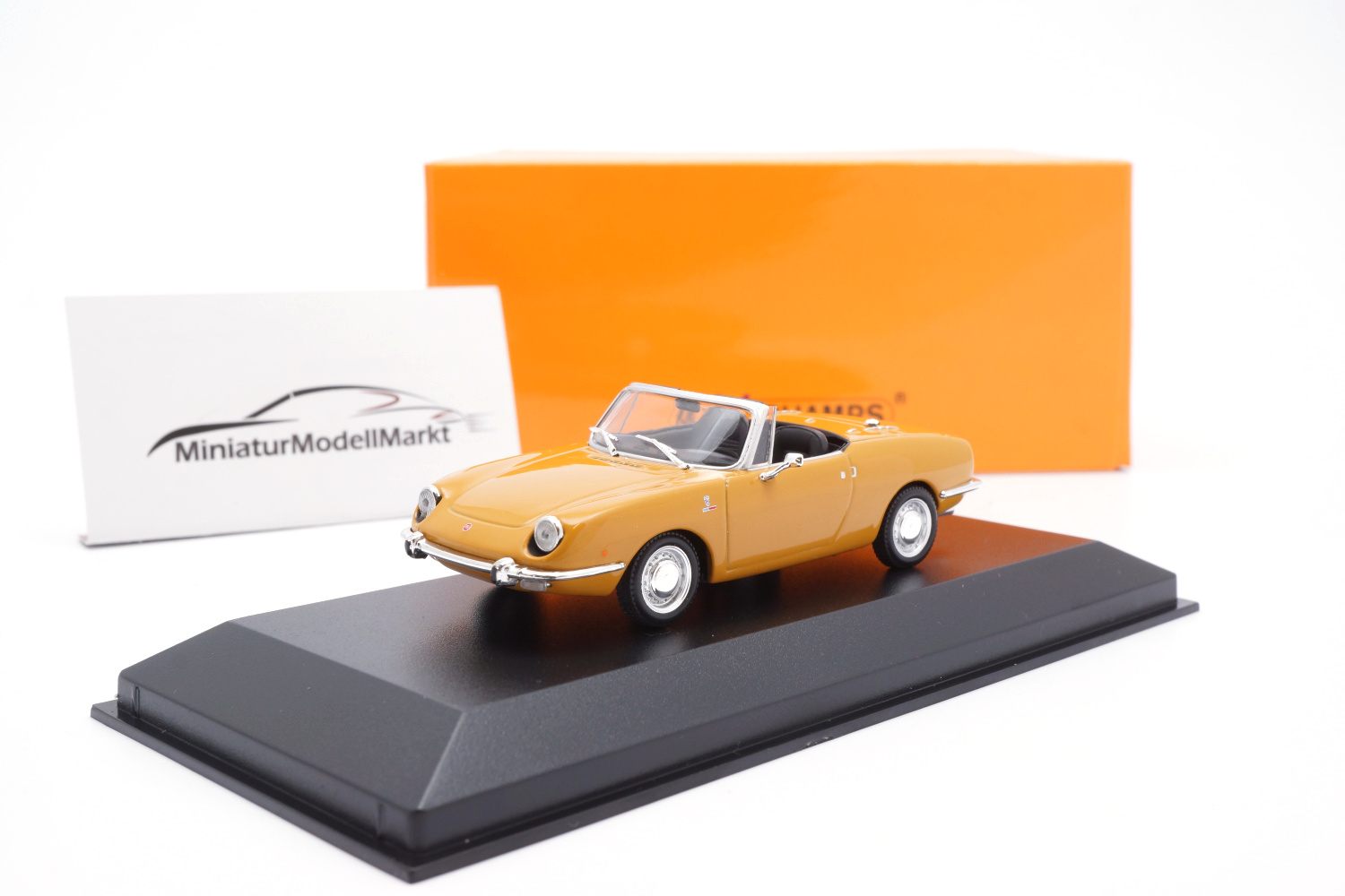 Minichamps 940121230 Fiat 850 Sport Spider - Gelb - 1968 1:43