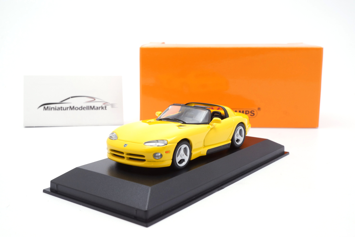 Minichamps 940144031 Dodge Viper Roadster - Gelb - 1993 1:43