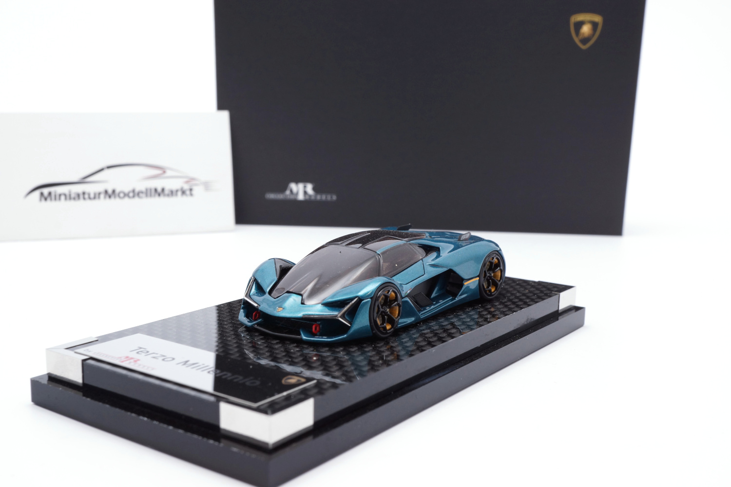 Lamborghini Veneno Verte MR Collection - 1/64 - Résine - Neuve Sous Boîte