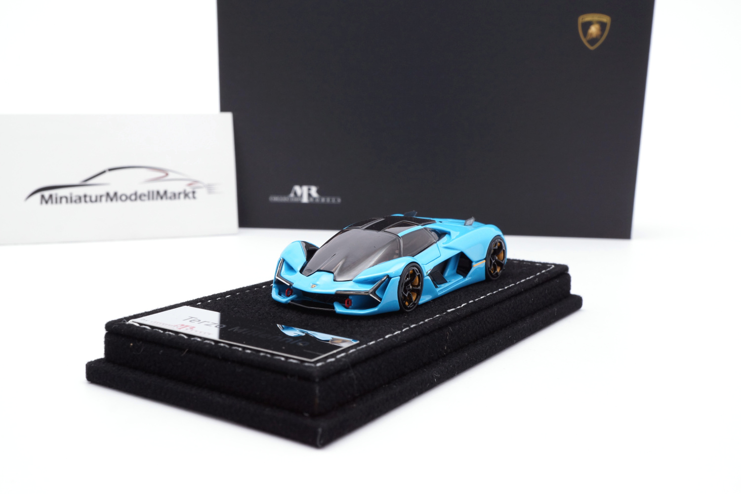 MR MR64_001C Lamborghini Terzo Millennio - Baby Blue 1:64