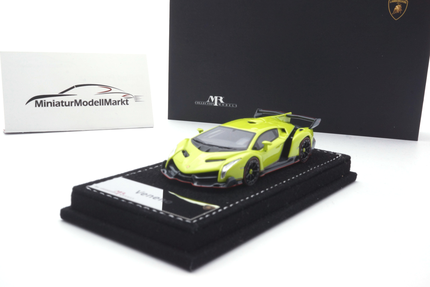 MR MR64_002B Lamborghini Veneno - Verde Scandal 1:64