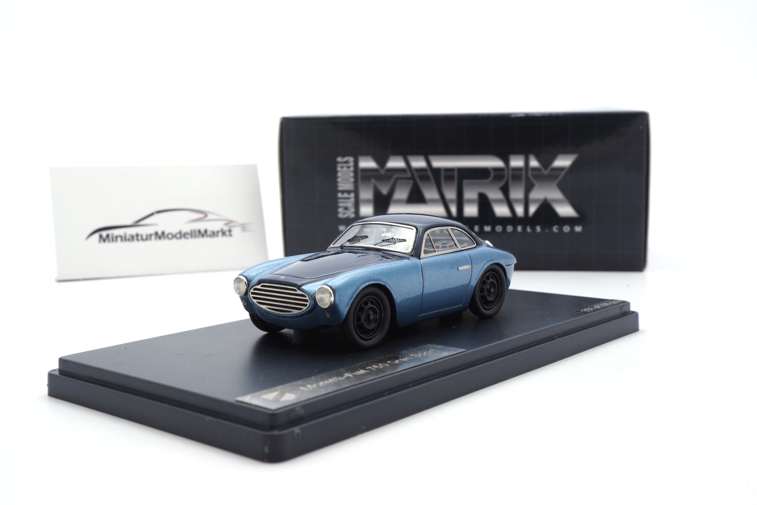 Matrix 31309-012 Moretti 750 Grand Sport - Metallic Blau - 1954 1:43