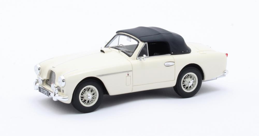 Matrix Scale Models 40108-062 Aston Martin DB2/4 MKII DHC by Tickford closed white 1955 1:43
