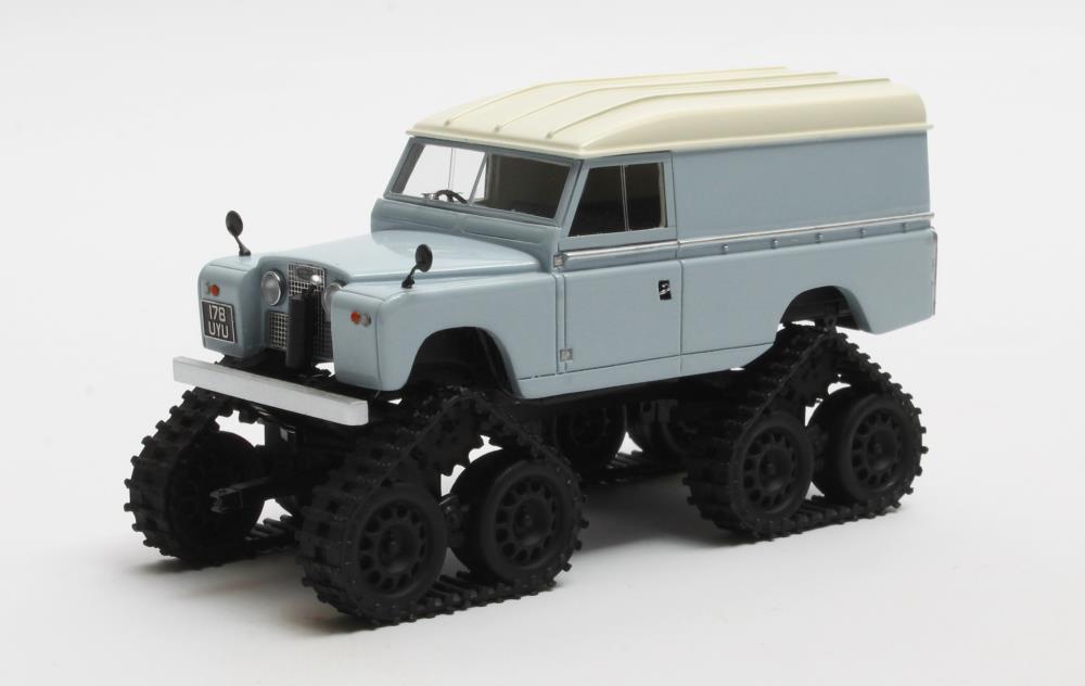 Matrix Scale Models 41208-011 Land-Rover Series II Cuthbertson Conversion grey 1958 1:43