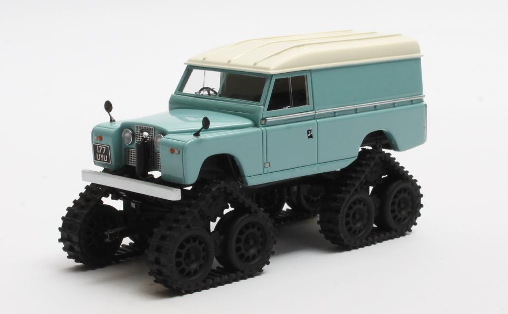 Matrix Scale Models 41208-012 Land-Rover Series II Cuthbertson Conversion turqoise 1958 1:43