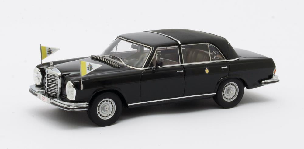 Matrix Scale Models 41302-062 Mercedes-Benz 300SEL Landaulette closed Vatican City black 1967 1:43