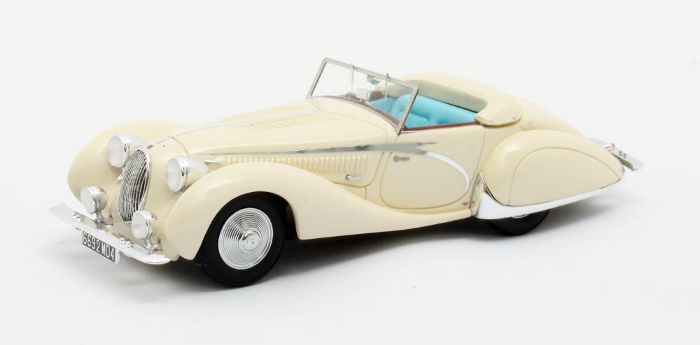 Matrix Scale Models 41904-031 Talbot-Lago T150C Cabriolet Figoni & Falaschi #90111 white 1936 1:43