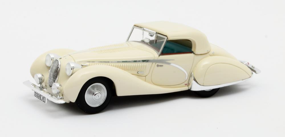 Matrix Scale Models 41904-032 Talbot-Lago T150C Cabriolet Figoni & Falaschi #90111 closed white 1936 1:43