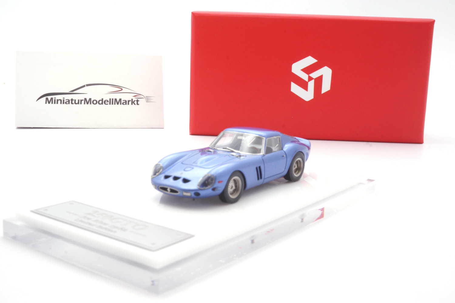 MY64 MY64-01L Ferrari 250 GTO - Ice Blue - 1962 1:64