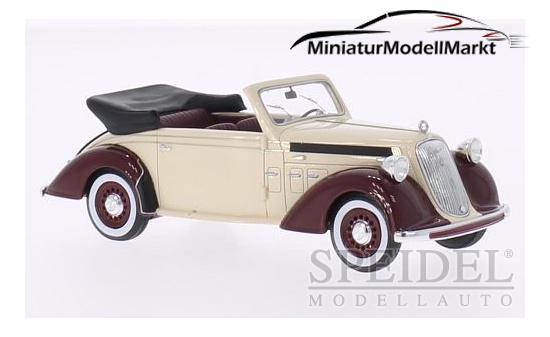 Neo 45520 Steyr 220 Cabriolet - beige/dunkelrot - 1939 1:43
